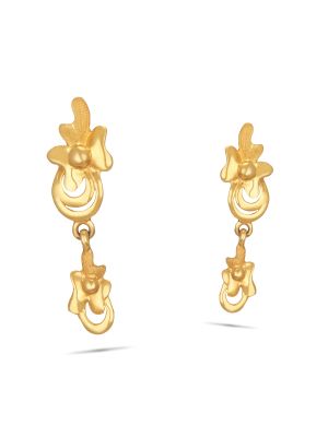 Fancy Gold Earring