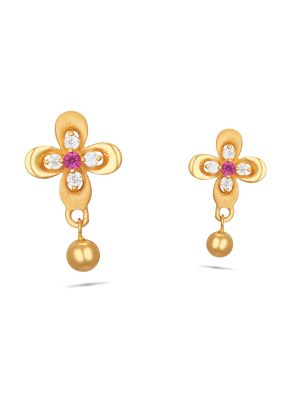 THANGAMAYIL Jewellery - Lakshanam Stunning Silver Jhumka Earring for  Women's (CSL23BSSD00032) (Gold Polished Silver Jewellery) : Amazon.in:  Jewellery