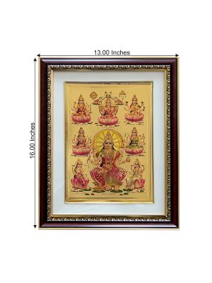 Divine Ashtalakshmi Blessings Frame-hover