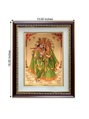 Enchanted Radha-Krishna Frame-hover