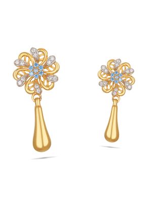 Gold Earrings consisting of an... - Thangamayil Jewellery Ltd | Facebook