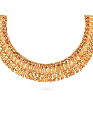 Latest Fancy Gold Necklace-hover