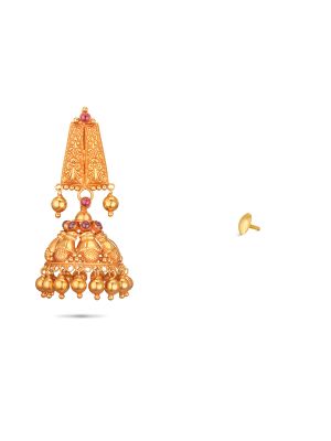 Jhumka Gold Earring-hover