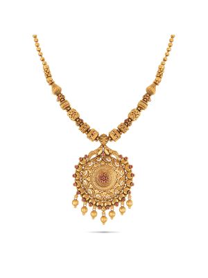 Mesmerising Gold Necklace-hover