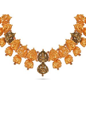 Traditional Temple Necklace-hover