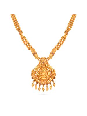 Mesmerising Gold Necklace-hover