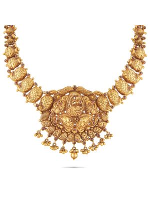 Mesmerising Nagas Gold Necklace-hover