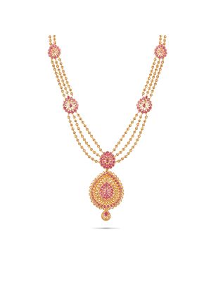 Elegant Real Stone Gold Malai-hover