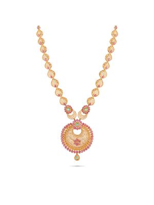 Elegant Real Stone Gold Malai-hover