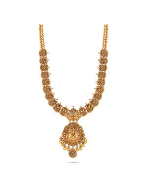 Royal Antique Temple Gold Haram-hover