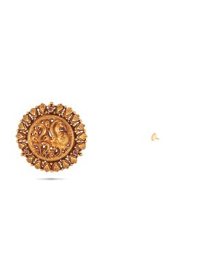 Traditional Gold Earring-hover