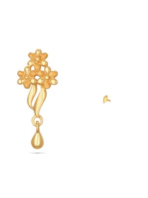 Trendy Drop Gold Earring-hover