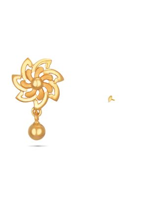 Trendy Drop Gold Earring-hover