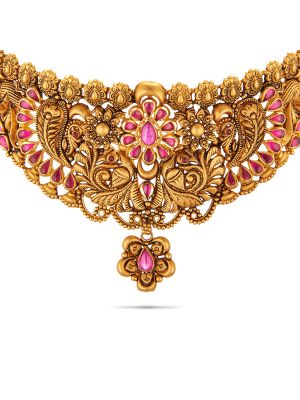 Elegant Bridal Choker Necklace-hover