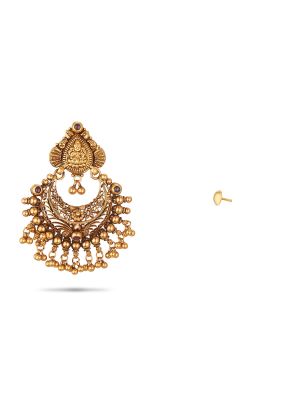 Gold Nagas Earring-hover