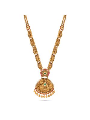 Royal Antique Peacock Gold Haram-hover