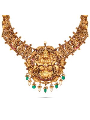 Traditional Temple Necklace-hover