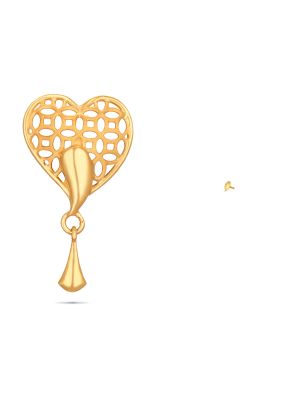 Charming Classy Gold drop Earring-hover