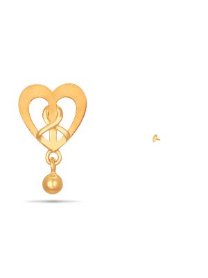 Charming Classy Gold drop Earring-hover