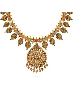 Mesmerising Nagas Gold Necklace-hover