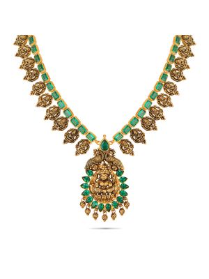 Mesmerising Nagas Gold Necklace-hover