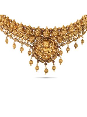 Royal Nagas Antique Choker Necklace-hover