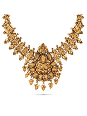 Mesmerising Nagas Antique Necklace-hover