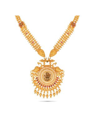 Traditional Gorgeous Gold Necklace-hover