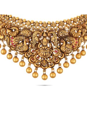 Royal Antique Choker Necklace-hover