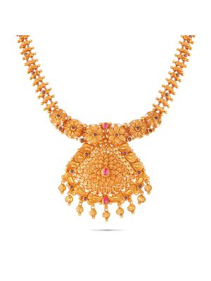 Exciting Gold Fancy Necklace-hover