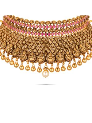 Royal Antique Choker Necklace-hover