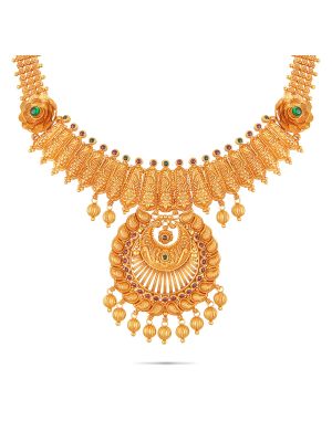 Exciting Gold Fancy Necklace-hover