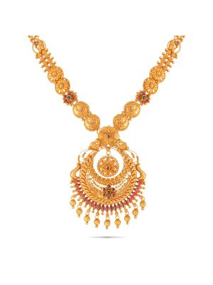 Exciting Gold Fancy Necklace-hover