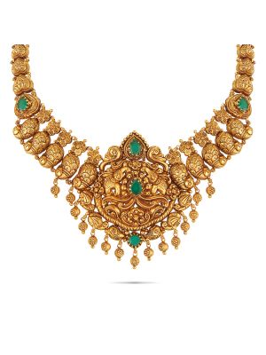 Mesmerising Nagas Antique Necklace-hover