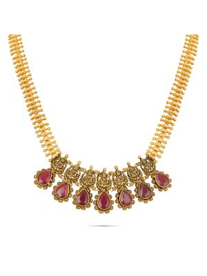 Mesmerising Gold Necklace-hover