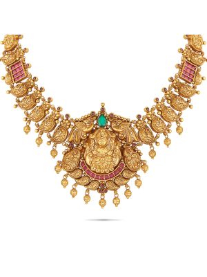 Mesmerising Nagas Antique Necklace-hover