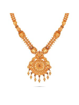 Mesmerising Gold Necklace-hover