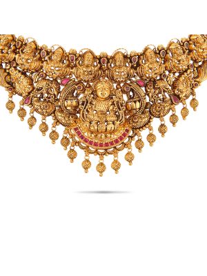 Exciting Nagas Antique Choker Necklace-hover