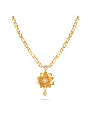 Exciting Gold Fancy Necklace-hover