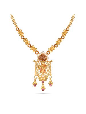 Elite Fancy Gold Necklace-hover