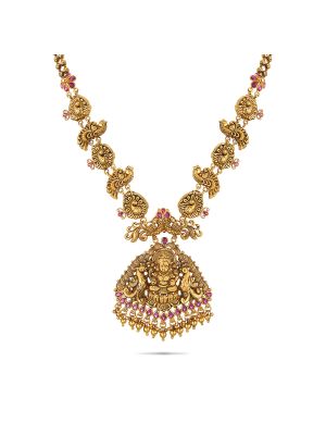 Fascinating Gold Fancy Necklace-hover