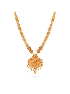 Enchanting Floral Gold Malai-hover