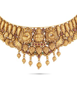 Exciting Nagas Antique Choker Necklace-hover