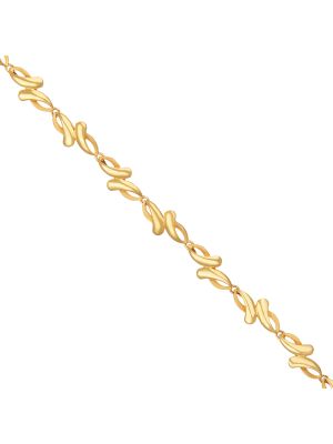 Simply Elegant Gold Bracelet-hover