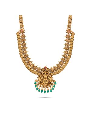 Royal Antique Temple Gold Haram-hover