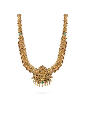 Mesmerising Nagas Antique Gold Haram-hover