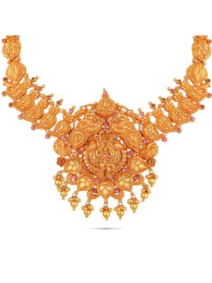 Exciting Gold Fancy Necklace-hover