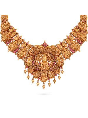 Mesmerising Nagas Antique Necklace-hover