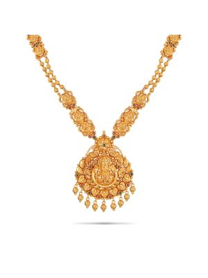 Fascinating Gold Fancy Necklace-hover