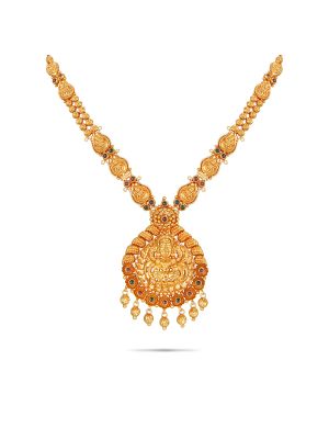 Fascinating Gold Fancy Necklace-hover